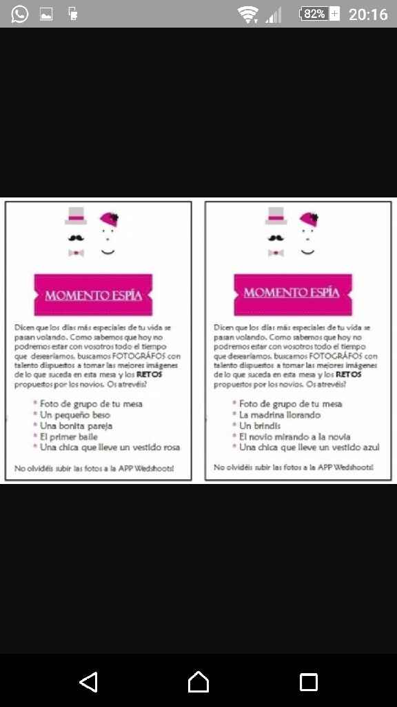 Lágrimas de felicidad y momento espía - 1