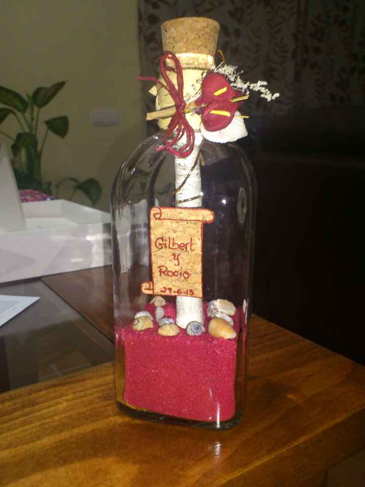 botellita invitación