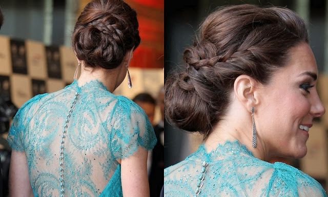 recogido trenza