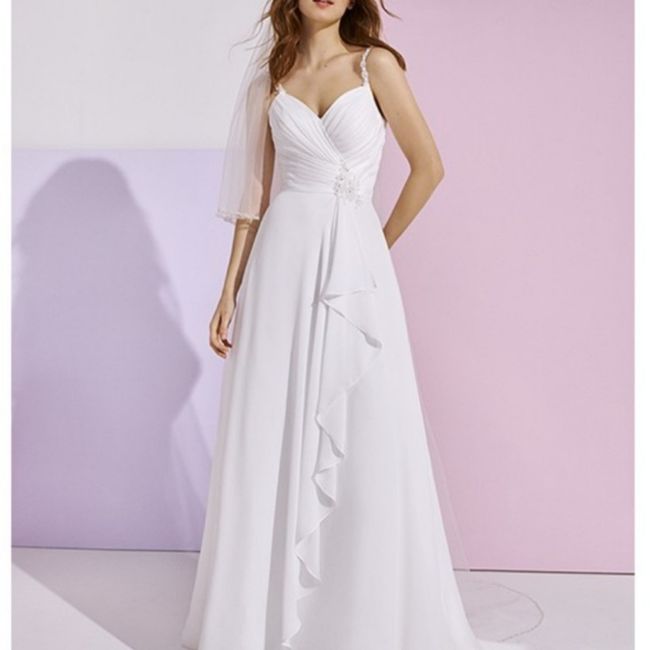 Vestido sin cola 1