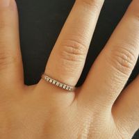 Anillo de compromiso no tipico - 1