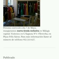 Hola, ¿sabeis de sitios para mirar el vestido para la madrina e invitadas en málaga capital? - 1