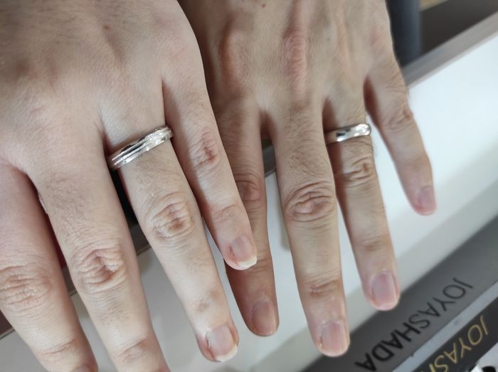 ¿Alianzas de los novios iguales o diferentes? 2