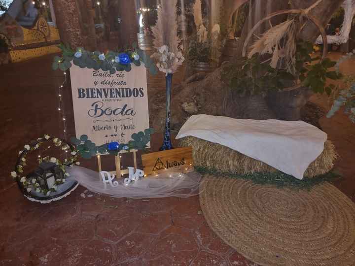 Deco de bienvenida y ceremonia. - 1