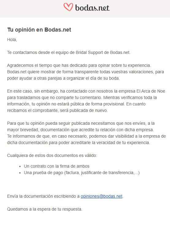 Cuidado con este proveedor de detalles de boda - 1