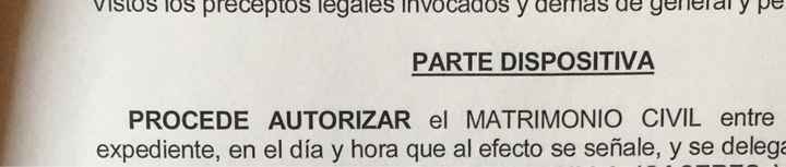  Ya si que si! Nos olvidamos del papeleo!! Tenemos la autorización legal para casarnos👏🏾👏🏾 - 1