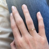 Anillo de compromiso/ pedida - 1