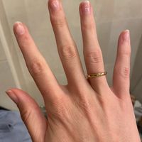 Alianzas clásicas oro amarillo media caña o almendradas - 1