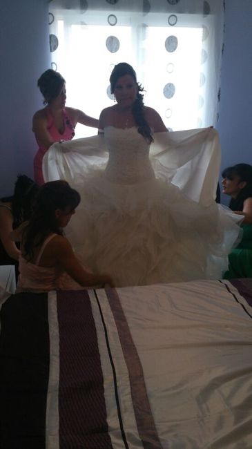 Vistiendome