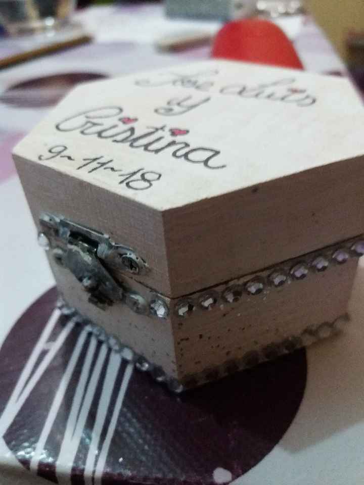 He acabado las cajitas anillos - 2