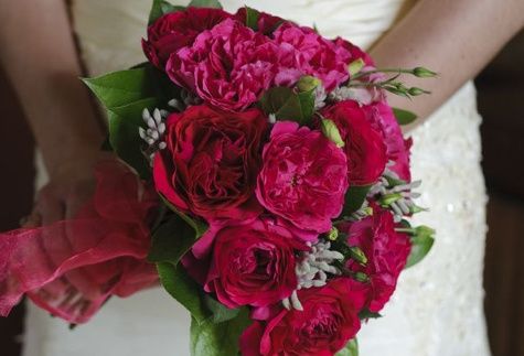 Ramo de rosas de Austin