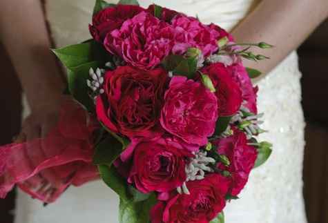 Ramo de rosas de Austin