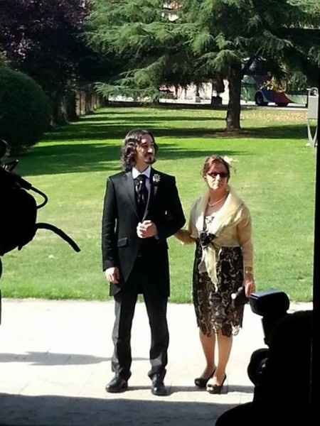 Novio y madrina