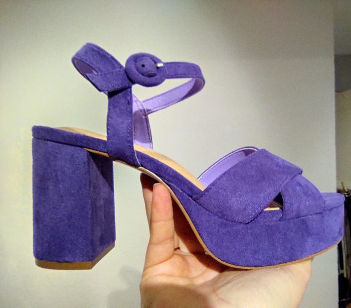 ¡¡enamorada de mis zapatos!! 💜 2