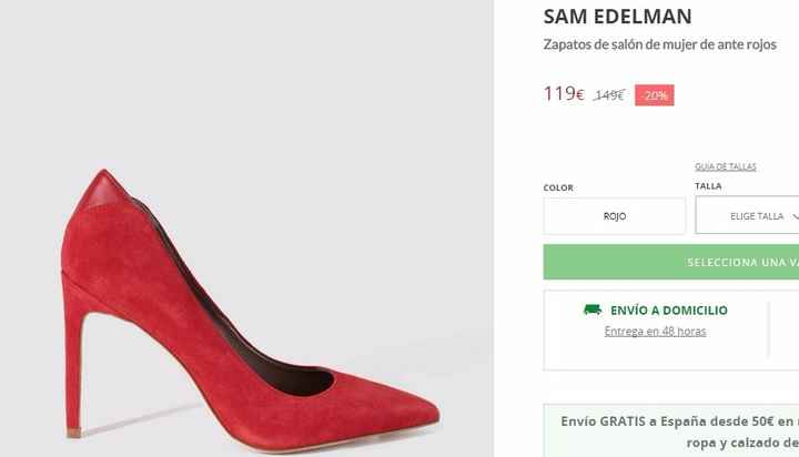 Zapatos rojos