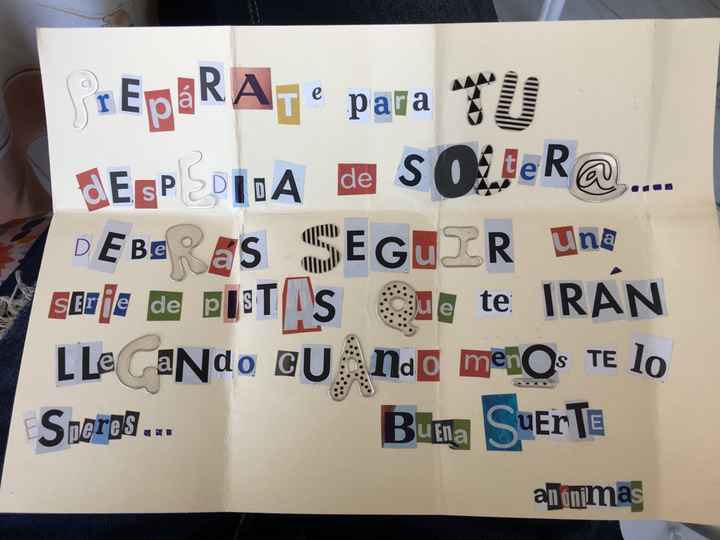 Carta misteriosa - 1