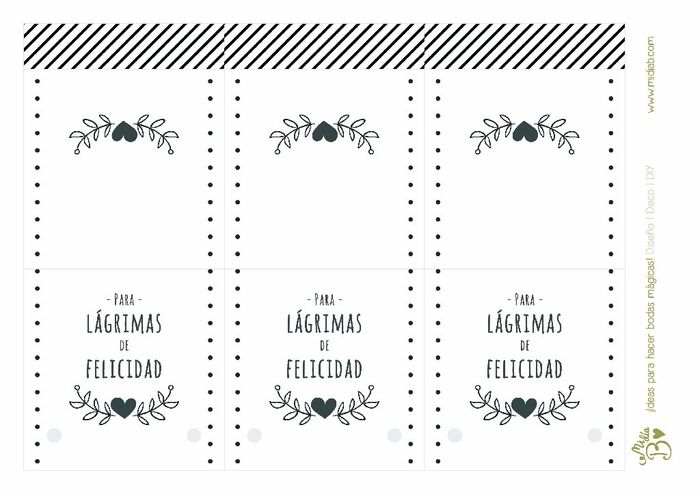 Plantillas lágrimas de felicidad - 1