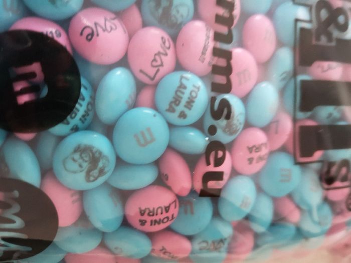 M&m personalizados - 2