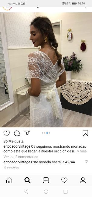 Vestido de novia hecho a mano - 2