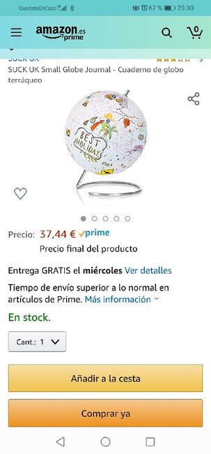 Globo terráqueo 1