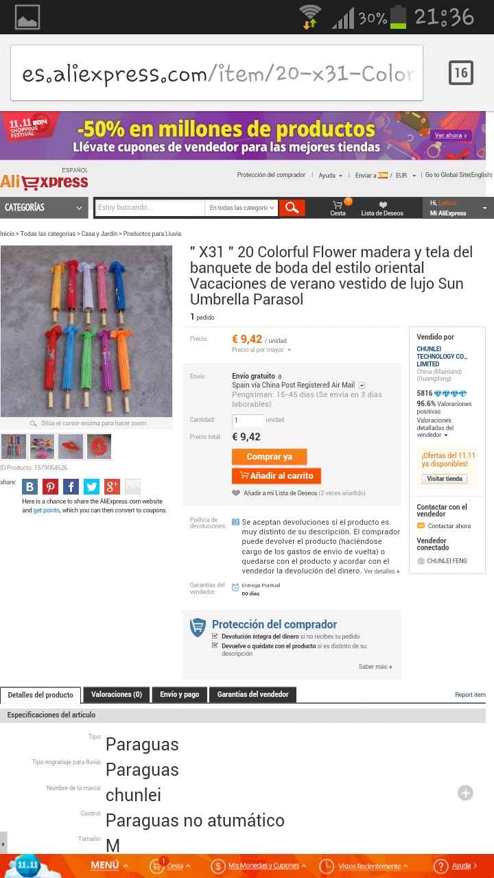 Compra en aliexpres!!!! - 1