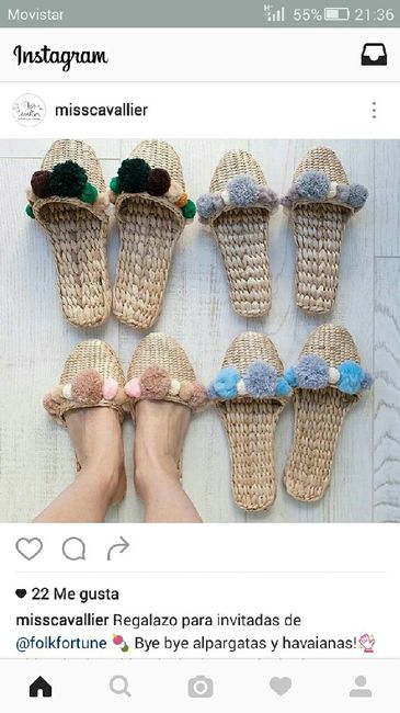 Lo último en "alpargatas para regalar" !!! mirad que chulada!!!😍 - 1