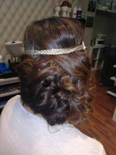 He llorado con mi prueba de maquillaje y peluquería 👰!!!! - 3