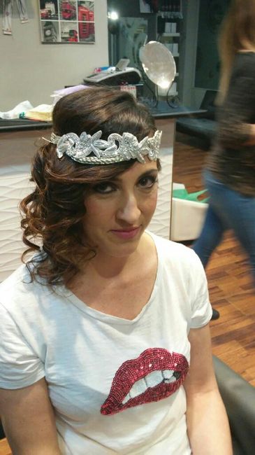 He llorado con mi prueba de maquillaje y peluquería 👰!!!! - 4