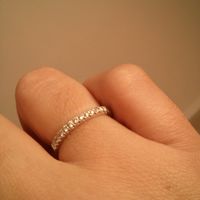 Nuestros anillos de compromiso... - 1
