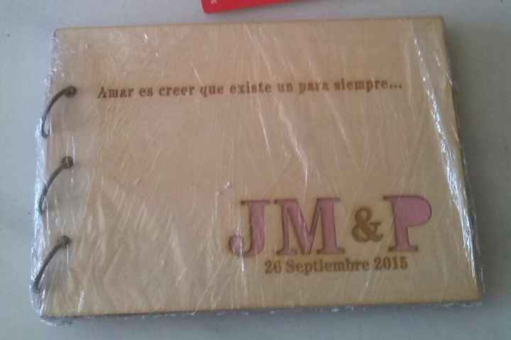 Me ha llegado el libro de firmas!!!!! - 1