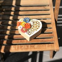 Flores para decorar bastidor y caja de arras - 1