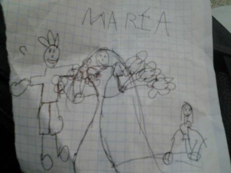 dibujo de la primita de mi novio