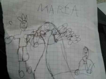 dibujo de la primita de mi novio