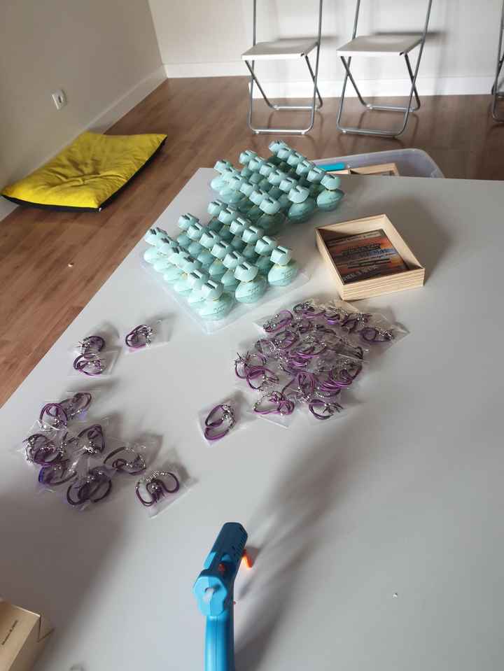 Regalos de invitadas listos 👏👏 - 2