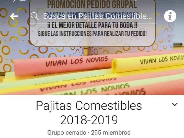 Pajitas comestibles 😋 - 1