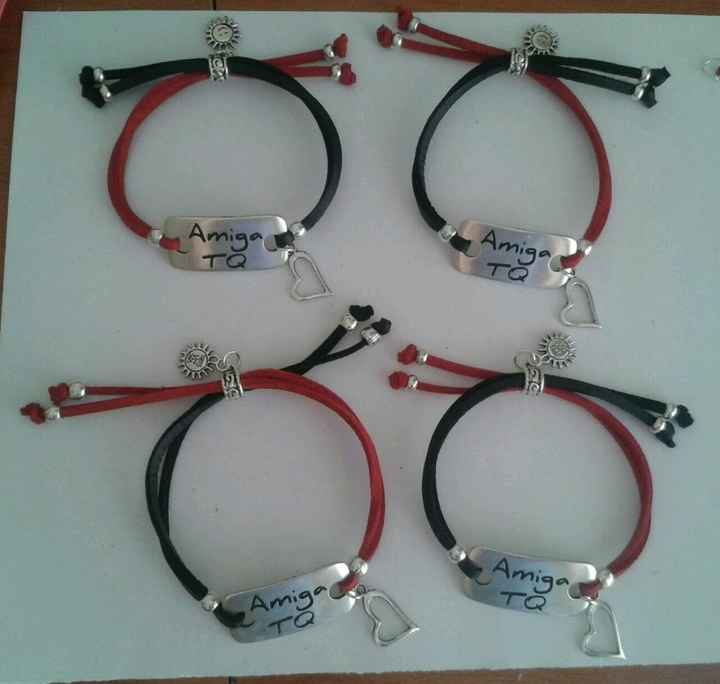 Pulseras para testigos - 1