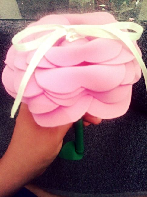 Rosa porta anillos - 2