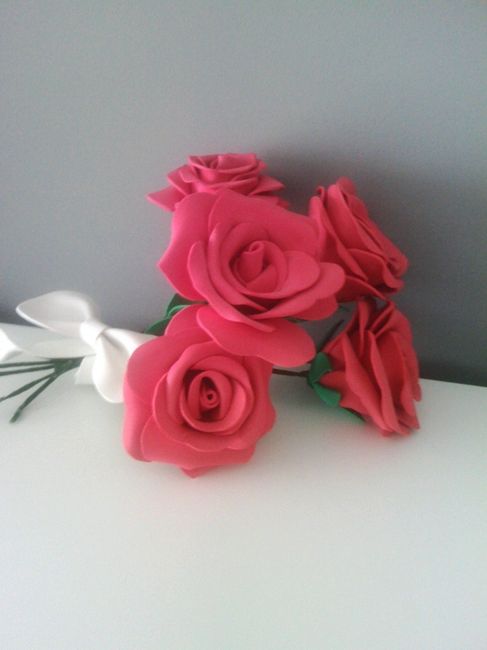 Rosa porta anillos - 3