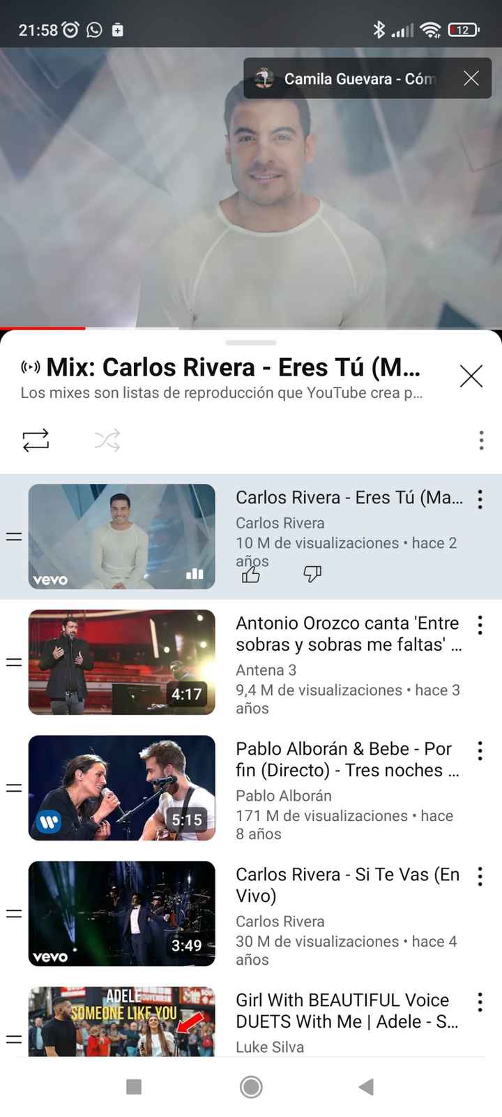 Canción para hacer entrega de regalo a padres - 1