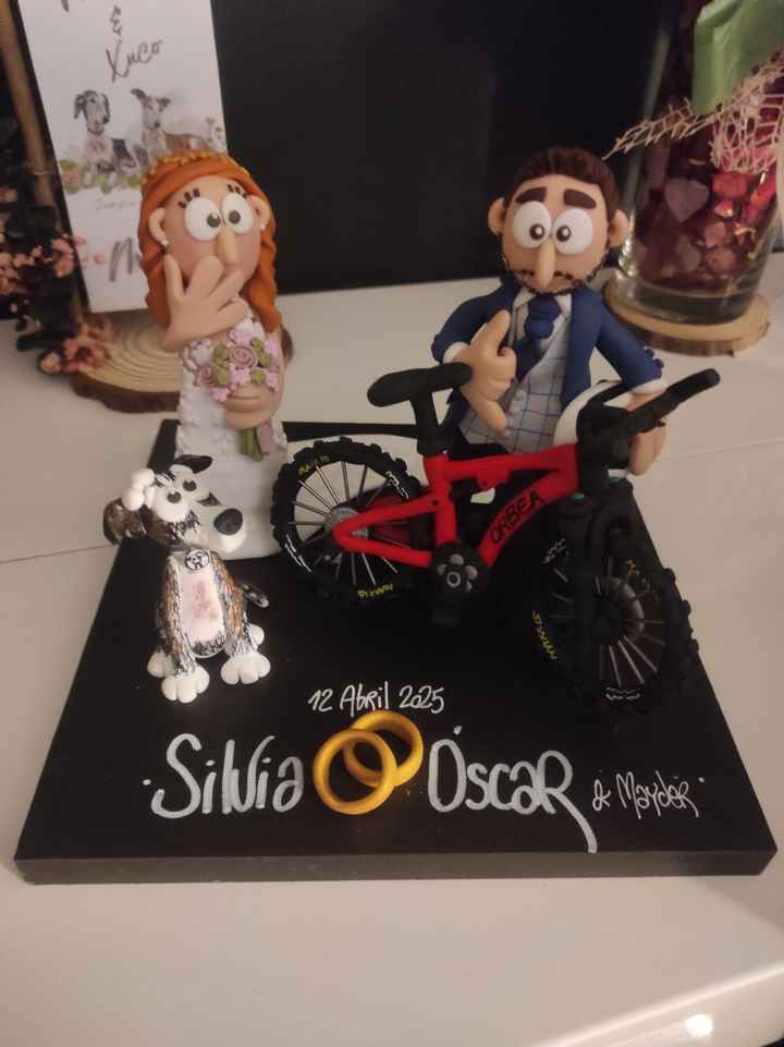 Muñecos tarta boda🤍 - 1