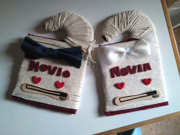 Colgadores hechos!! - 1