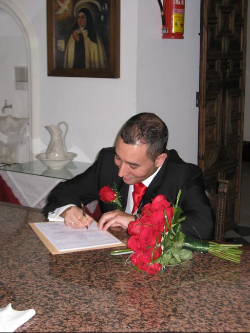 rafa firmando 