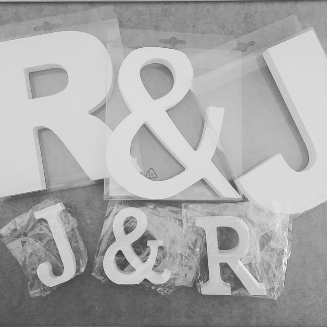 Letras de Madera