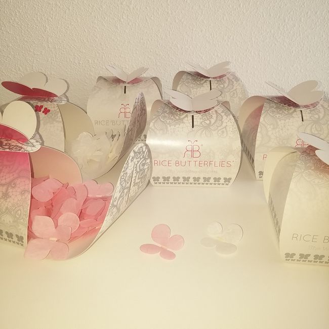 Confeti papel de arroz