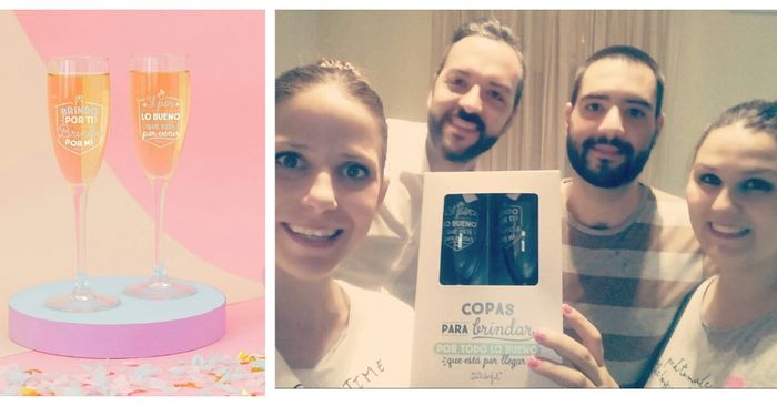 Copas para brindar