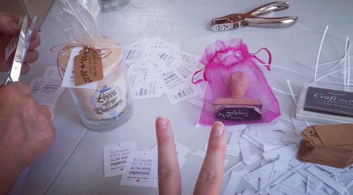 Preparación detalle de chicas