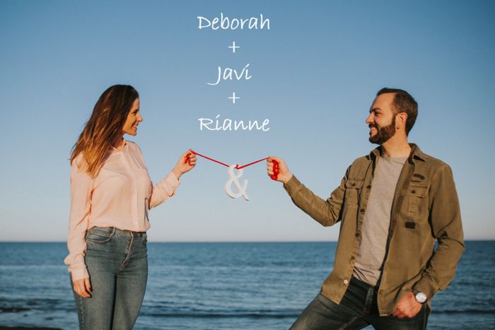 Seating plan (mesa fotografos) con foto preboda