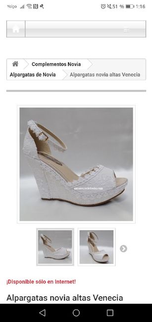 Mis alpargatas de novia - 1
