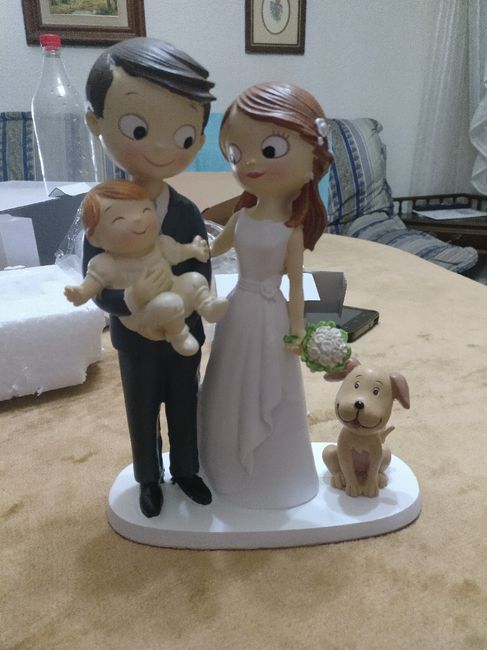 Ya tengo figuras de tarta! 💃👶🏼👩👨🐕 - 2