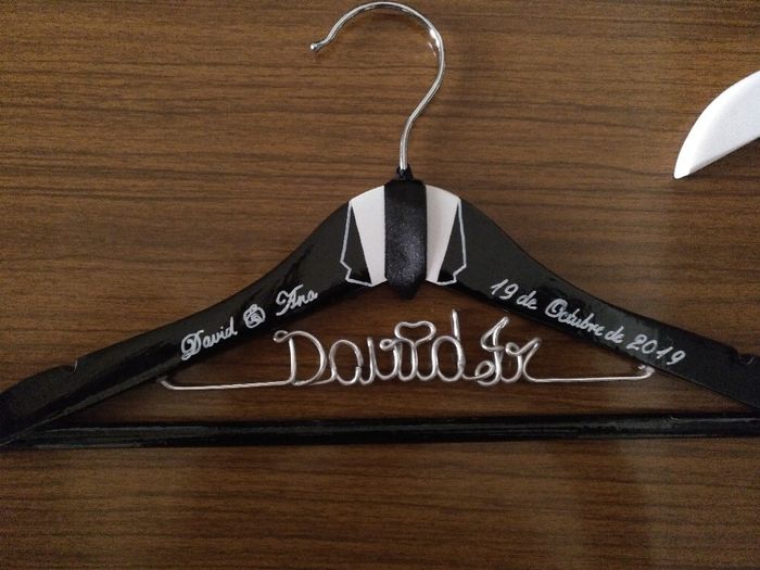 Perchas personalizadas Que viva la Novia - 3